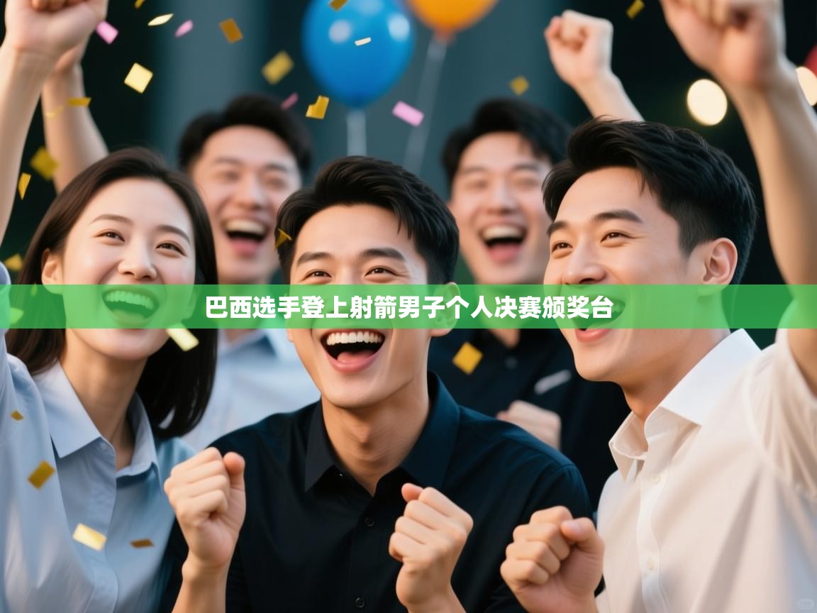 巴西选手登上射箭男子个人决赛颁奖台  第2张